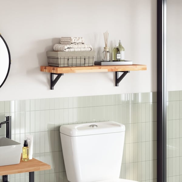 vidaXL bordplade 100x30x4 cm rektangulær massivt akacietræ