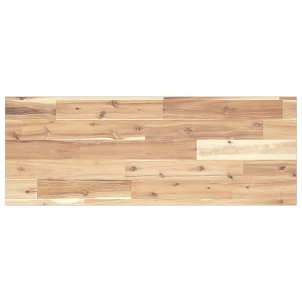 vidaXL Bordplate 100x30x2 cm rektangulær heltre akasie