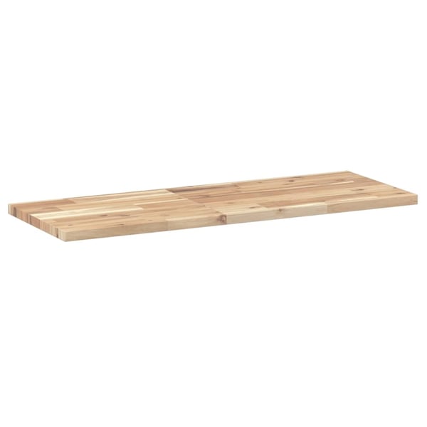 vidaXL Bordplate 100x30x2 cm rektangulær heltre akasie