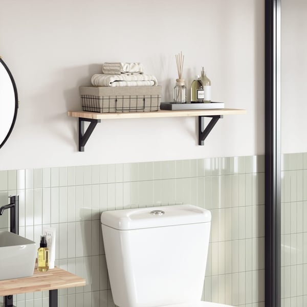 vidaXL Bordplate 100x30x2 cm rektangulær heltre akasie