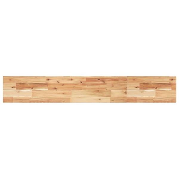vidaXL bordplade 140x20x2 cm rektangulær massivt akacietræ