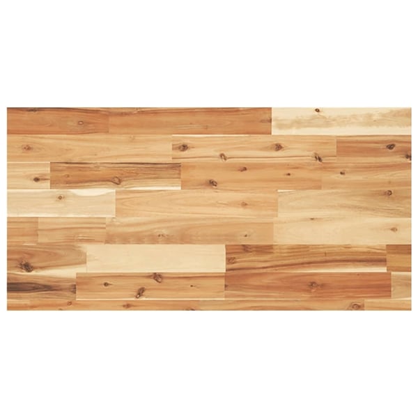 vidaXL Bordplate 60x40x4 cm rektangulær heltre akasie