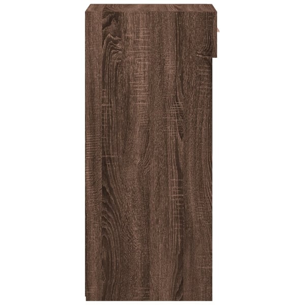 vidaXL Skjenk brun eik 40x42,5x93 cm konstruert tre