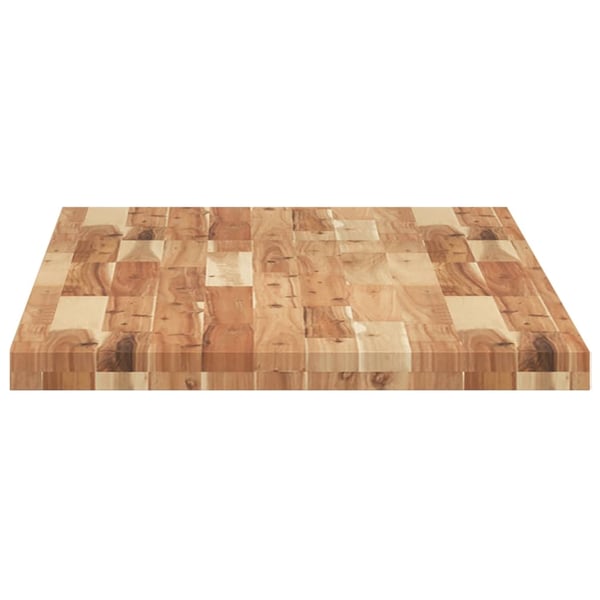 vidaXL bordplade til badeværelse 140x60x4 cm massivt akacietræ