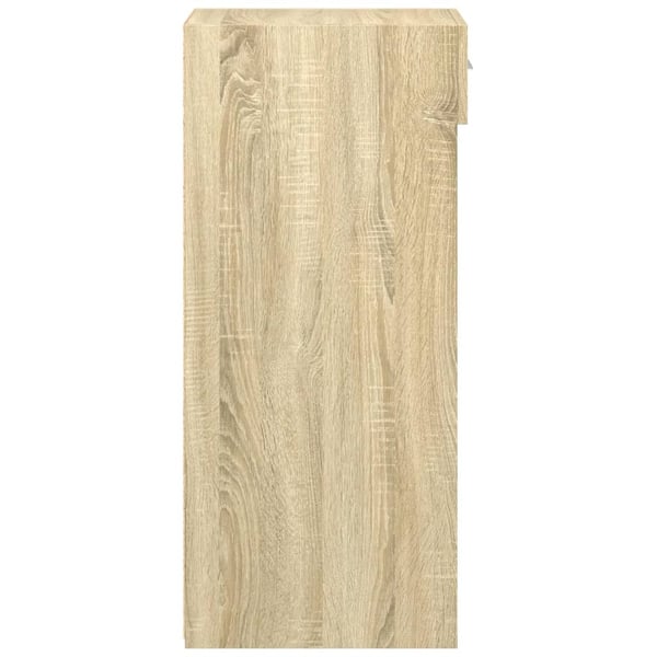 vidaXL Skjenk sonoma eik 40x42,5x93 cm konstruert tre