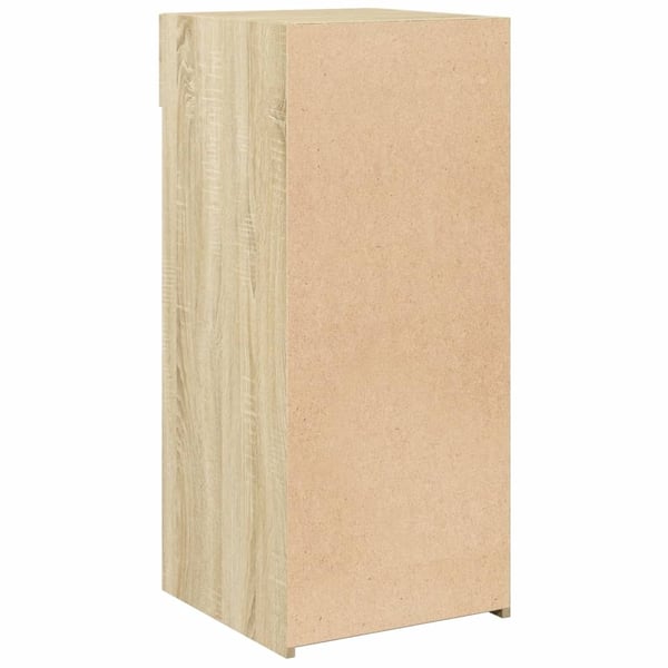 vidaXL Skjenk sonoma eik 40x42,5x93 cm konstruert tre