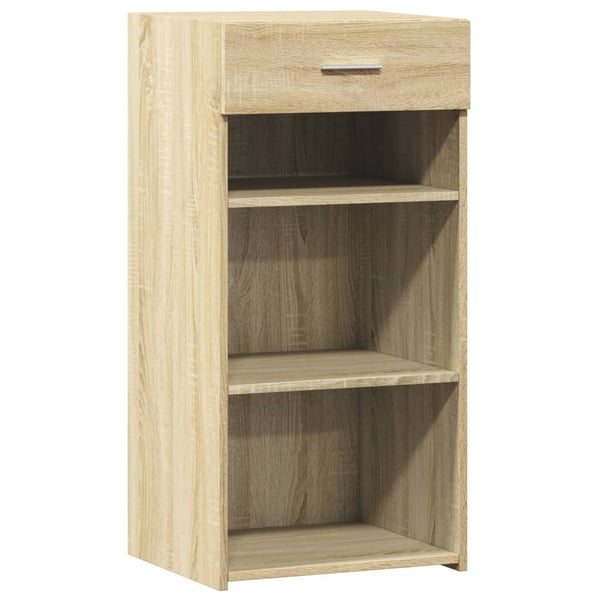 vidaXL Skjenk sonoma eik 45x42,5x93 cm konstruert tre