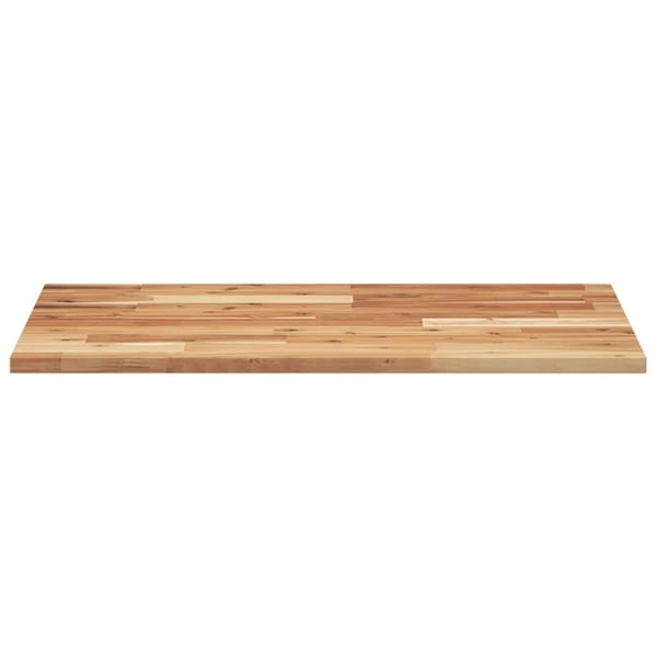 vidaXL bordplade til badeværelse 100x50x2 cm massivt akacietræ