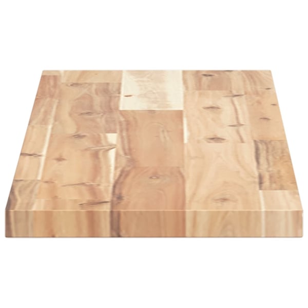 vidaXL Bordplate 100x20x2 cm rektangulær heltre akasie
