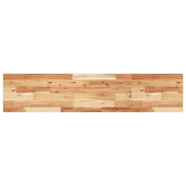 vidaXL Bordplate rektangulær 120x30x2 cm heltre akasie