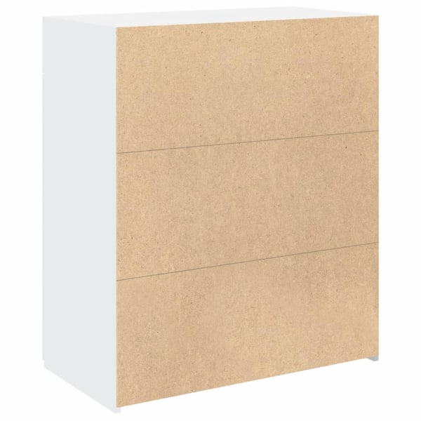vidaXL Skjenk hvit 80x42,5x93 cm konstruert tre