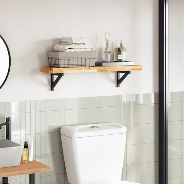 vidaXL Bordplate 100x20x4 cm rektangulær heltre akasie