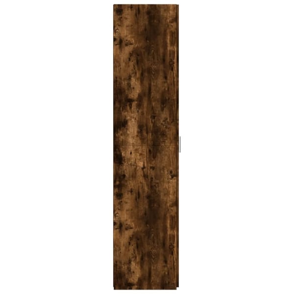 vidaXL Hylle røkt eik 50x42,5x185 cm konstruert tre