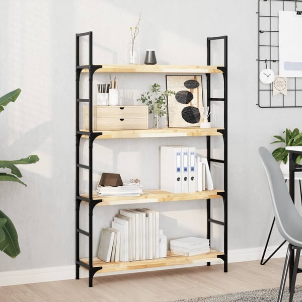 vidaXL Bordplate 100x20x4 cm rektangulær heltre akasie