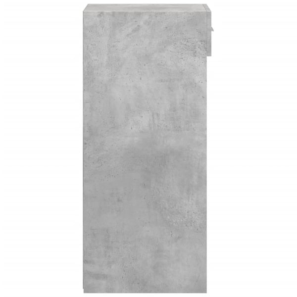 vidaXL Skjenk betonggrå 50x42,5x93 cm konstruert tre