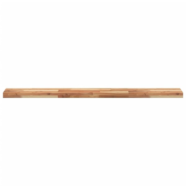 vidaXL Flytende hyller 3 stk 140x20x4 cm oljebehandlet heltre akasie