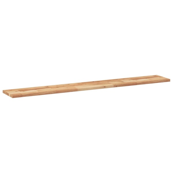 vidaXL Flytende hyller 2 stk 160x20x2 cm oljebehandlet heltre akasie