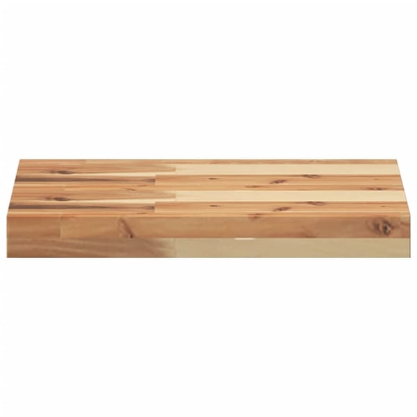 vidaXL Flytende hyller 4 stk 60x30x4 cm oljebehandlet heltre akasie
