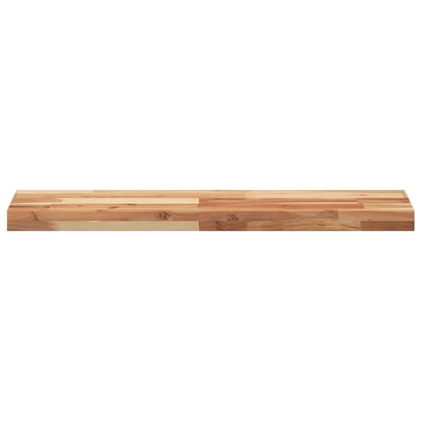 vidaXL Flytende hyller 2 stk 100x20x4 cm oljebehandlet heltre akasie