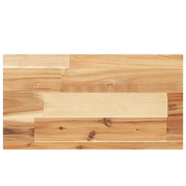 vidaXL Flytende hyller 2 stk 60x20x4 cm oljebehandlet heltre akasie