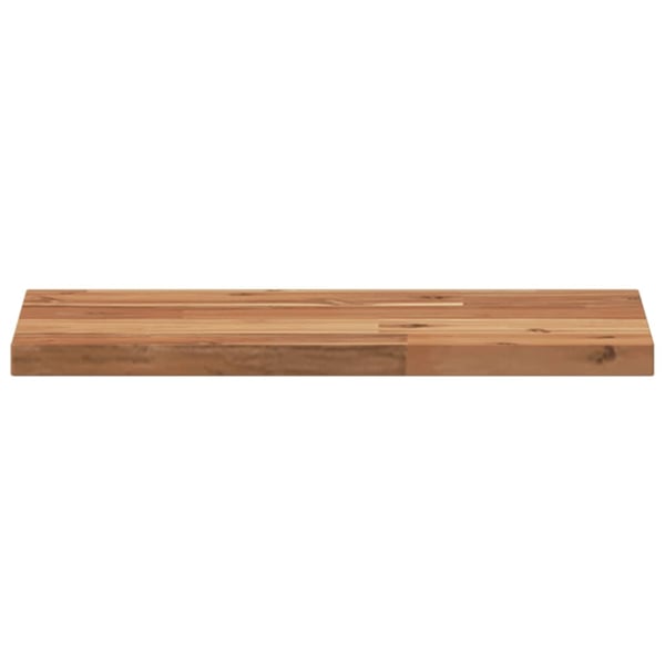 vidaXL Svävande hylla 40x20x2 cm behandlat massivt akaciaträ