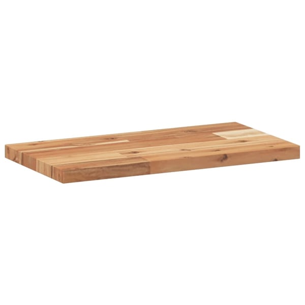 vidaXL Svävande hylla 40x20x2 cm behandlat massivt akaciaträ