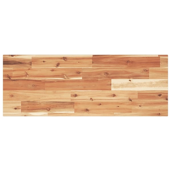 vidaXL Flytende hyller 3 stk 100x30x2 cm oljebehandlet heltre akasie