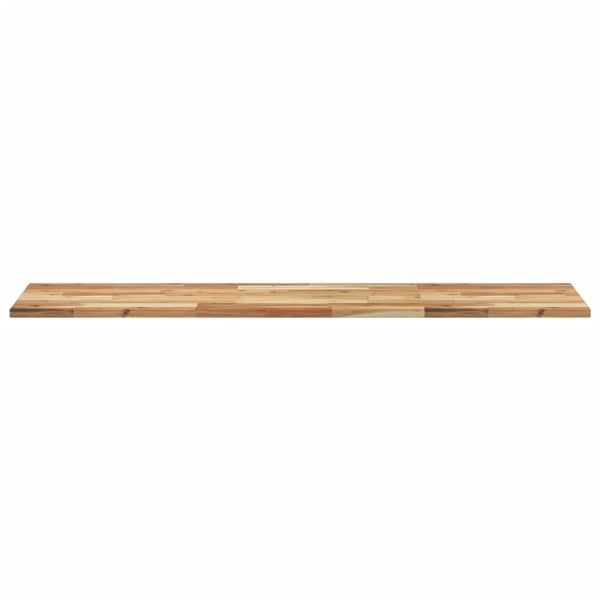 vidaXL Flytende hyller 4 stk 120x40x2 cm oljebehandlet heltre akasie