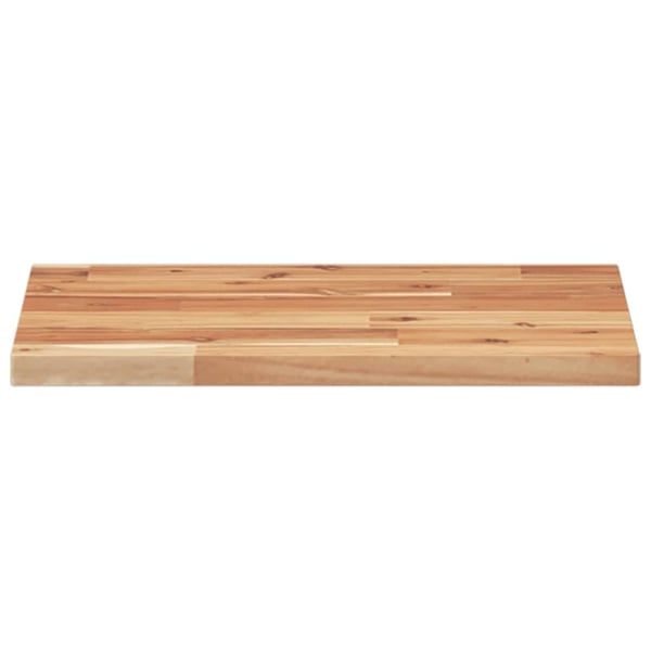 vidaXL Svävande hyllor 2 st 60x30x2 cm behandlat massivt akaciaträ
