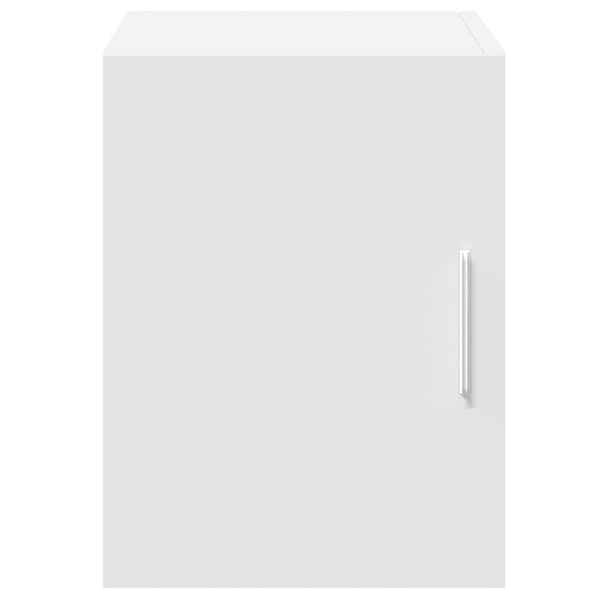 vidaXL Veggskap hvit 30x42,5x40 cm konstruert tre