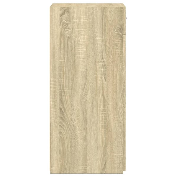 vidaXL Skjenk sonoma eik 40x42,5x93 cm konstruert tre