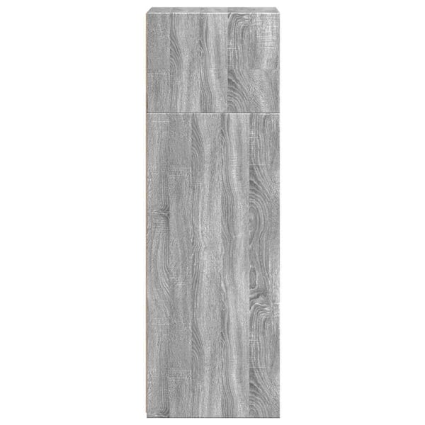 vidaXL Hylle grå sonoma 40x41x124 cm konstruert tre