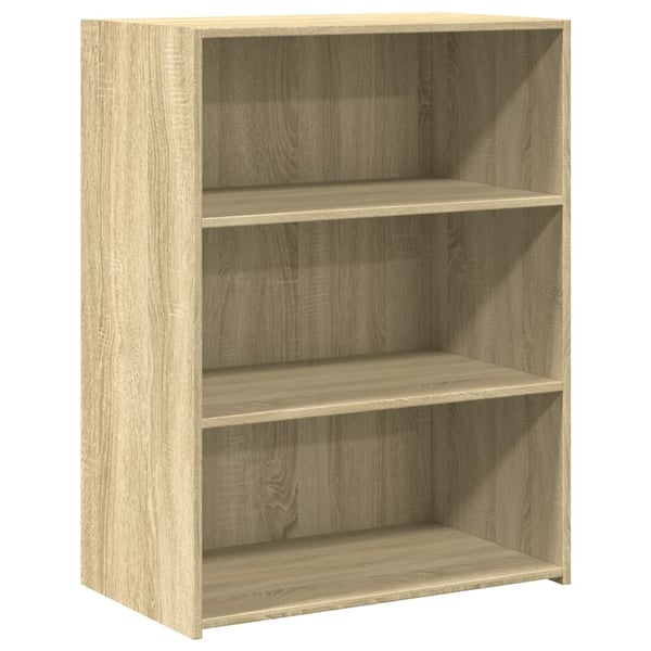 vidaXL Skjenk sonoma eik 70x41x93 cm konstruert tre