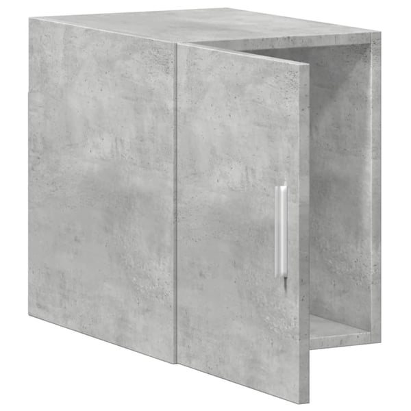 vidaXL Veggskap betonggrå 30x42,5x40 cm konstruert tre