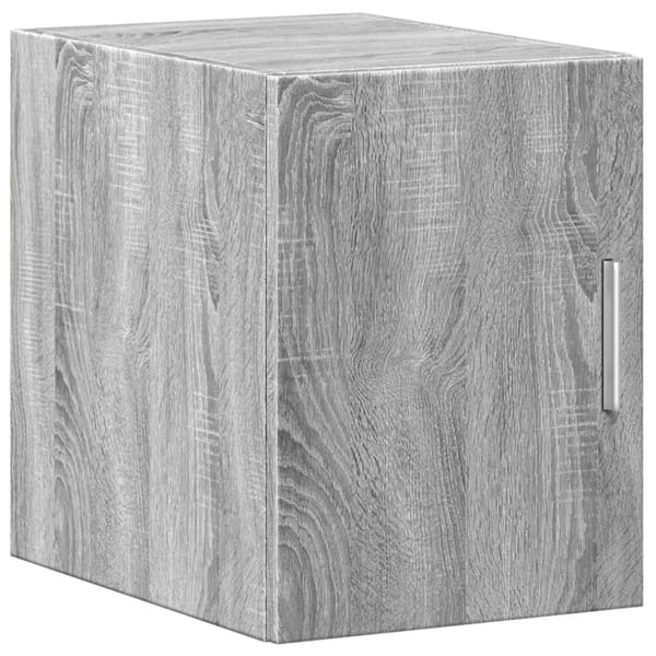 vidaXL Veggskap grå sonoma 30x42,5x40 cm konstruert tre
