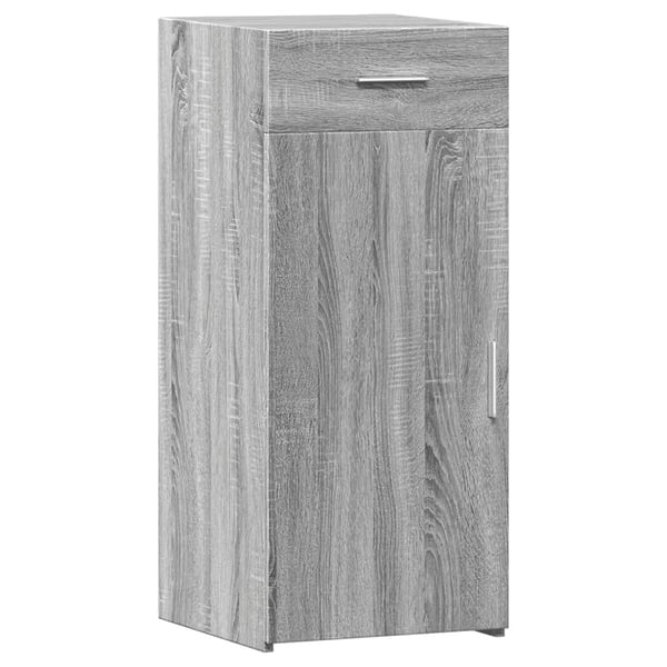 vidaXL Skjenk grå sonoma 40x42,5x93 cm konstruert tre