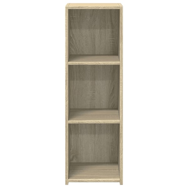 vidaXL Skjenk sonoma eik 30x41x93 cm konstruert tre