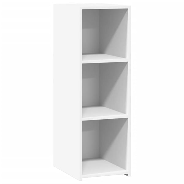 vidaXL Skjenk hvit 30x41x93 cm konstruert tre