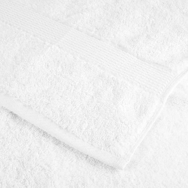 vidaXL Premium vaskehåndklær SOLUND 10 stk hvite 30x30 cm 600 g/m²