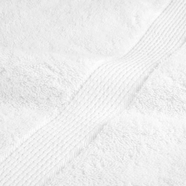 vidaXL Premium vaskehåndklær SOLUND 10 stk hvite 30x30 cm 600 g/m²