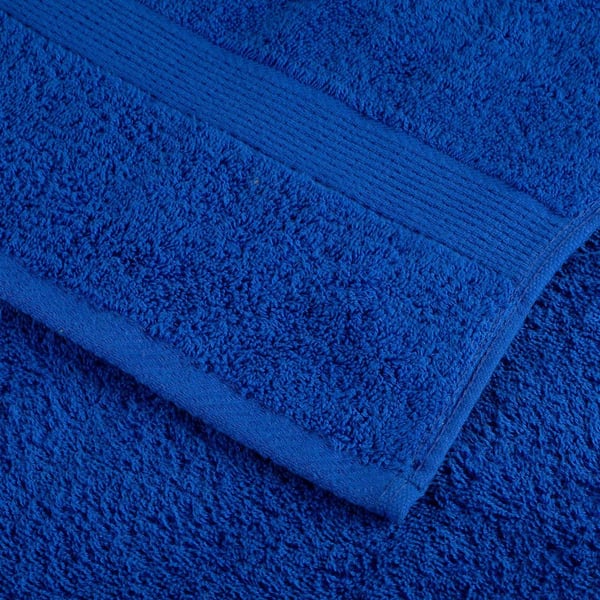vidaXL Premium dusjhåndklær SOLUND 10 stk blå 70x140 cm 600gsm