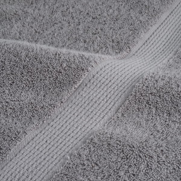 vidaXL Premium gjestehåndklær SOLUND 2 stk grå 30x50 cm 600gsm