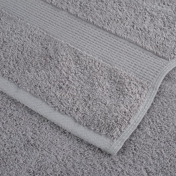 vidaXL Premium dusjhåndklær SOLUND 10 stk grå 70x140 cm 600gsm