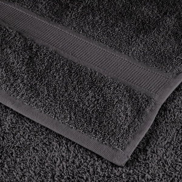 vidaXL Premium dusjhåndklær SOLUND 4 stk antrasitt 70x140 cm 600gsm