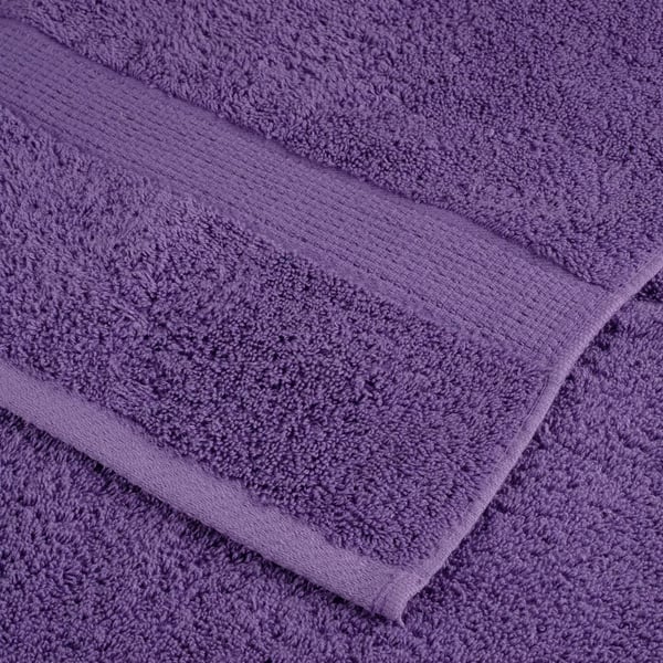 vidaXL Premium dusjhåndklær SOLUND 10 stk lilla 70x140cm 600 g/m2