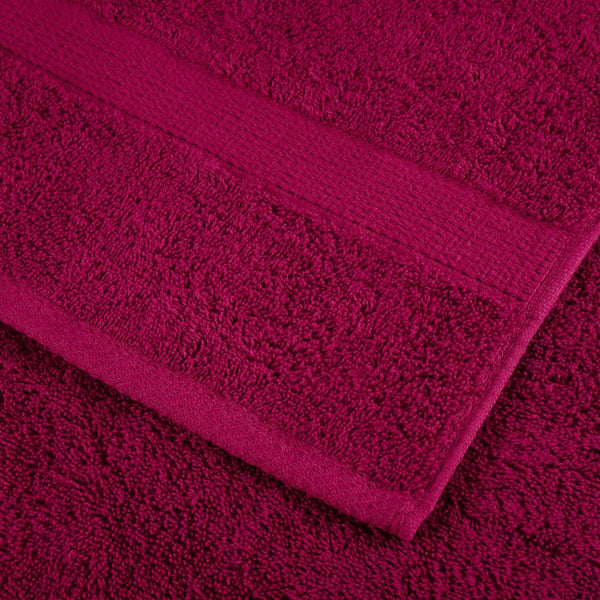 vidaXL håndklæder SOLUND 10 stk. Premium 50x100 cm 600 g/m2 bordeaux