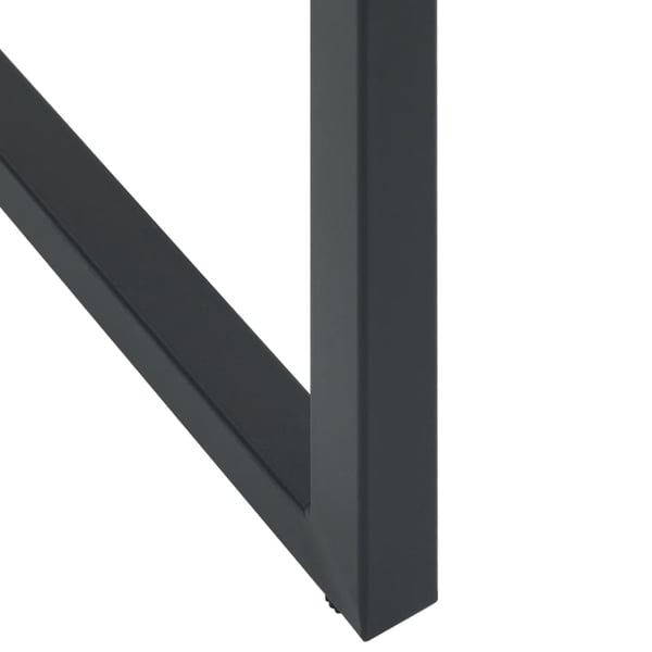 vidaXL 11-osainen Ulkobaarisarja musta jauhemaalattu teräs