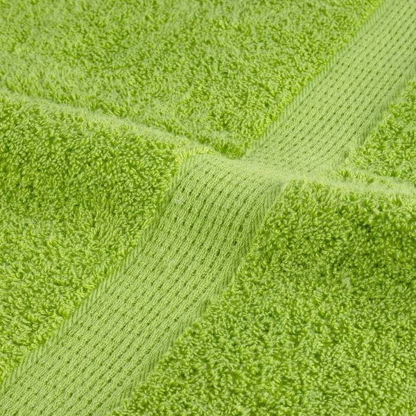 vidaXL Premium håndklær SOLUND 10 stk eplegrønn 80x200cm 600g/m2