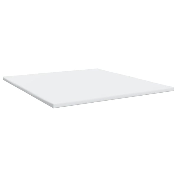 vidaXL kontinentalseng med madras 200x200 cm fløjl blå