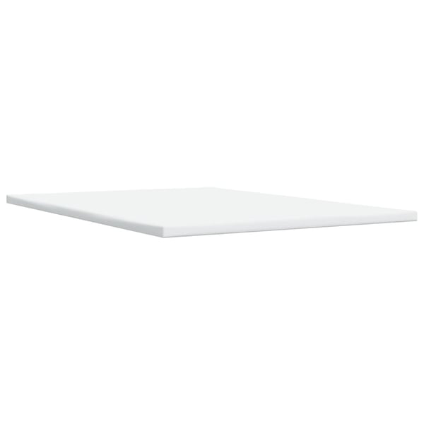 vidaXL kontinentalseng med madras 140x190 cm fløjl sort